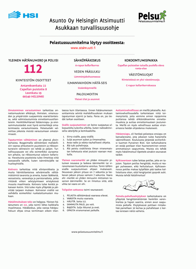 pelastussuunnitelma-asukkaan-turvallisuusohje